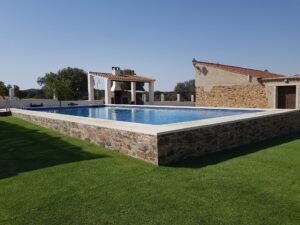 Casa Rural El Verdinal & VTAR El Jaral. Piscina y exterior